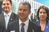 Jeremy Hanson has been elected leader of the Canberra Liberals.