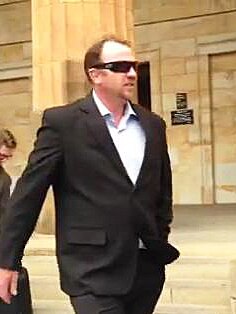 Daniel Walsh leaving court