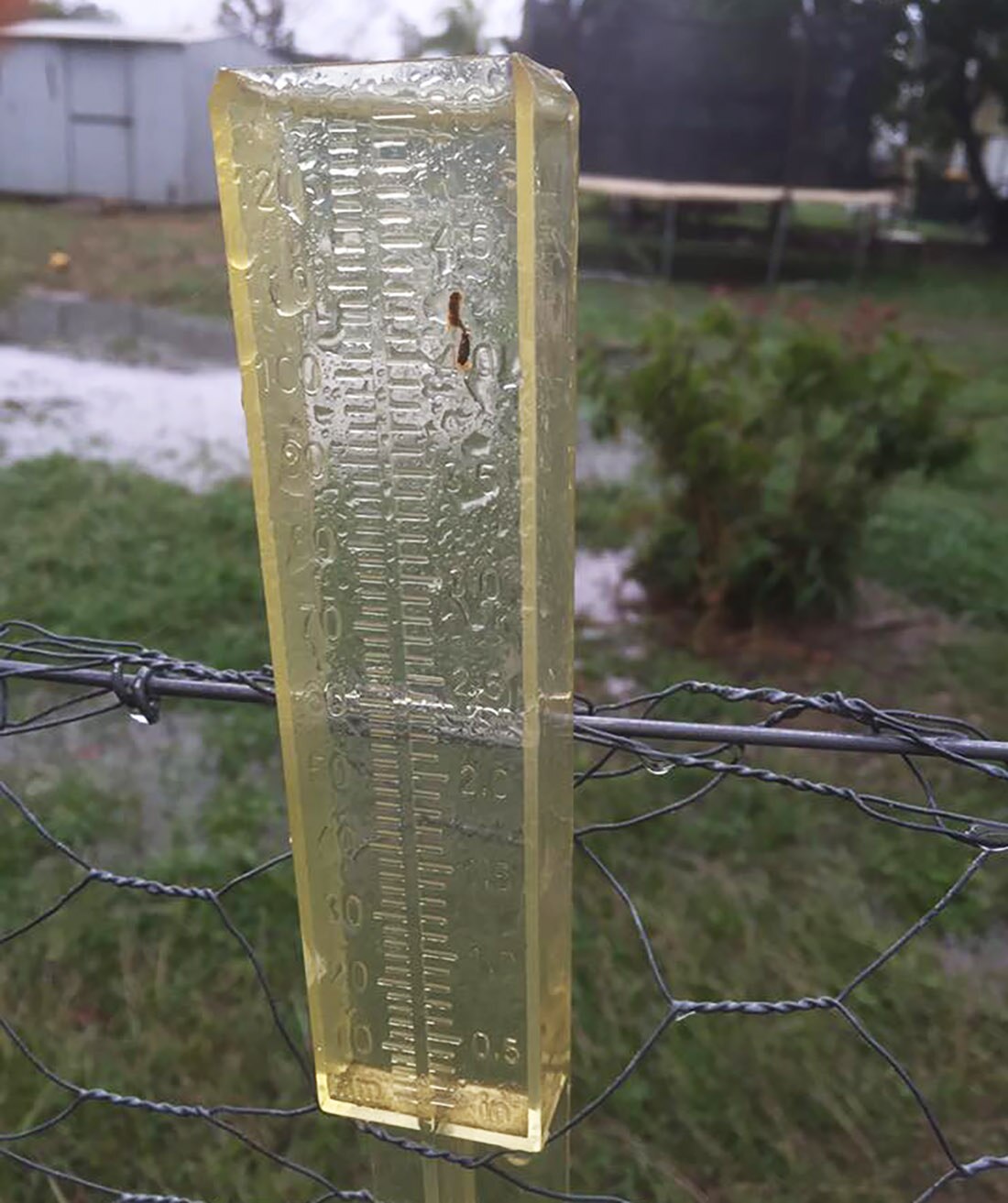 Massive rain dump saturates central Queensland, system moves offshore