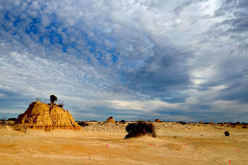 Lake Mungo World Heritage site