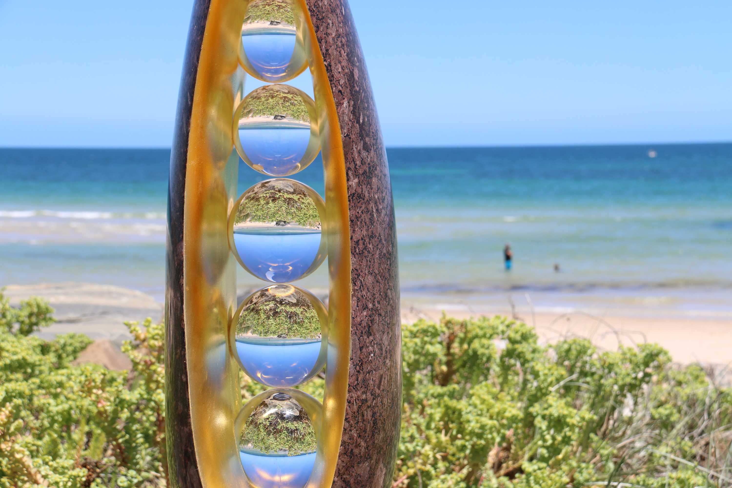 Australia Day More than 160 sculptures unveiled at Adelaide's Brighton Beach ABC News