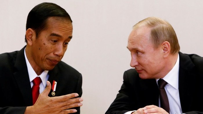 G20 Vladimir Putin dan Jokowi 1