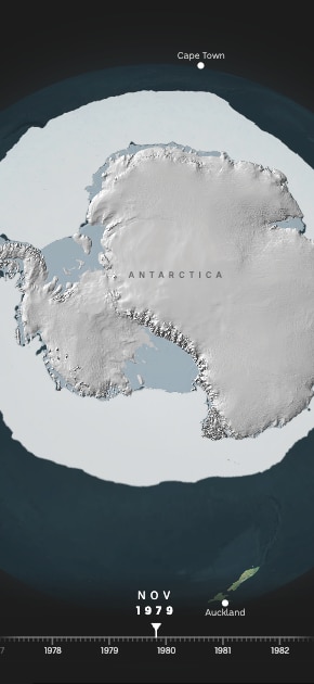 Antarctic sea ice hits another record low: Natural fluctuation or sign of  climate change? - ABC News