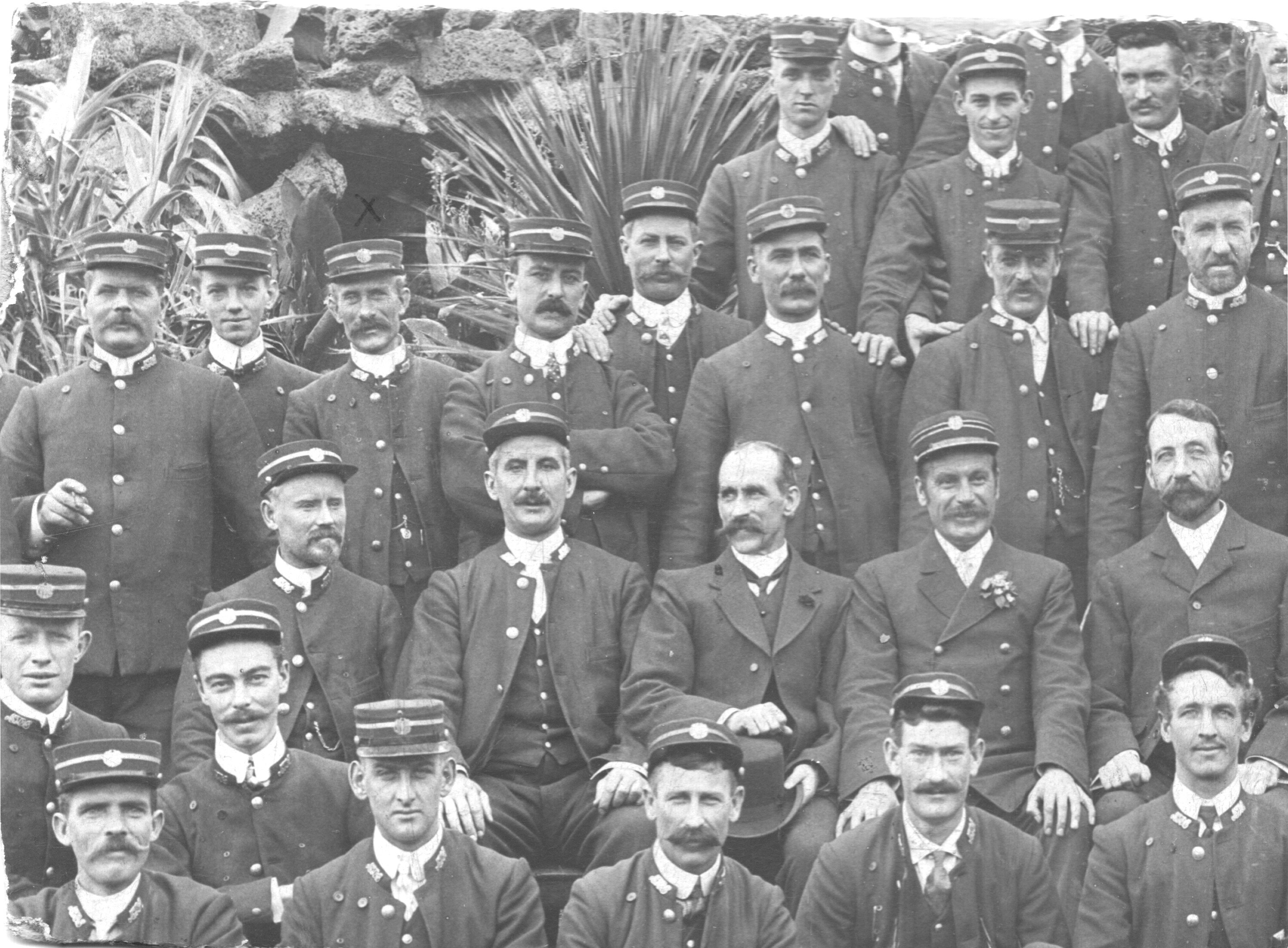 cable tram Tram crews Richmond line MelbTramMuseum collection