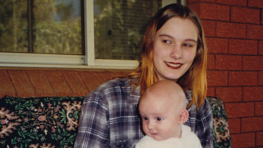 Belinda Peisley with one of her sons