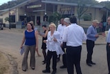 Justice Debbie Mortimer begins visiting sites where the Palm Island riots took place