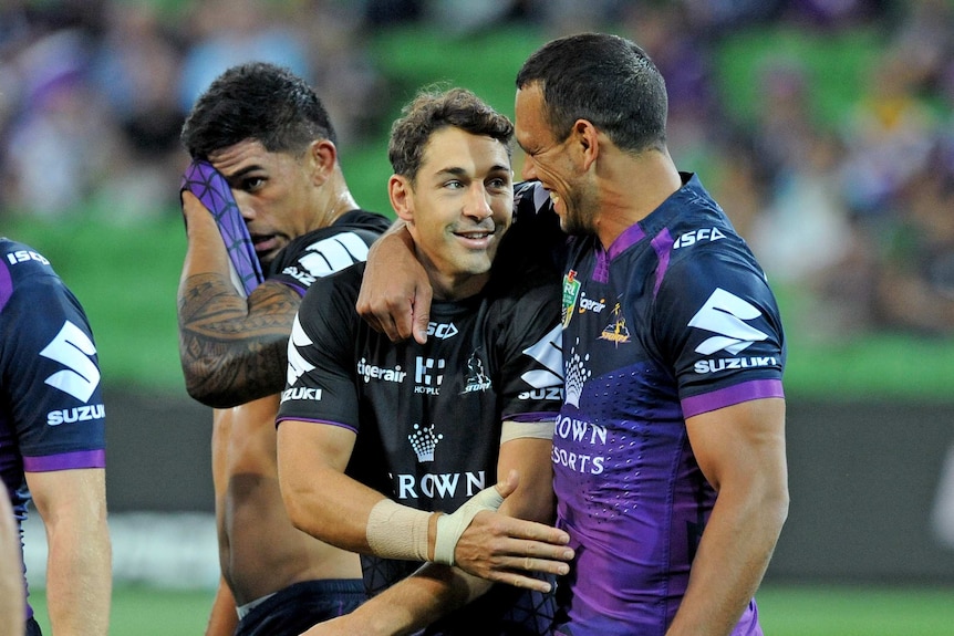 Billy Slater and Will Chambers