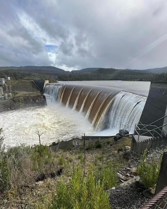 The Repulse Dam near Ouse,  which feeds into the River Derwent