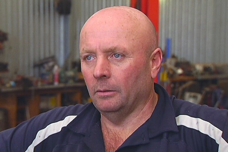 Mr Hitchcock fears his machinery repair business will have to close after receiving a bill for more than $10,000.