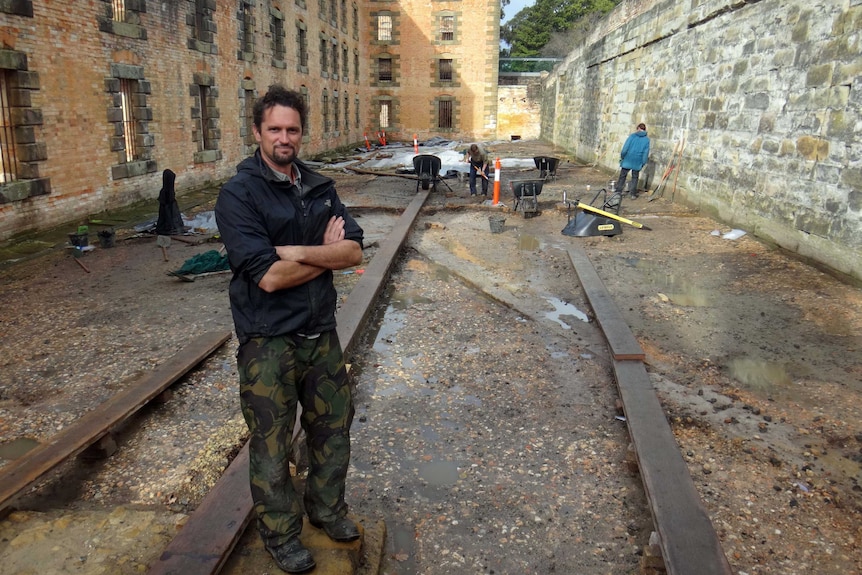 Dr Richard Tuffin at Port Arthur