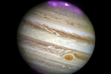 Xray aurora hot spot at Jupiter's north pole