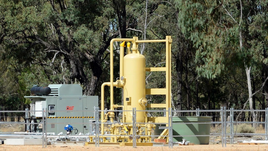 Coal seam gas well