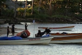 Boats at Manus Island.