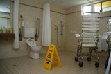 A bathroom at Perth's Quadriplegic Centre