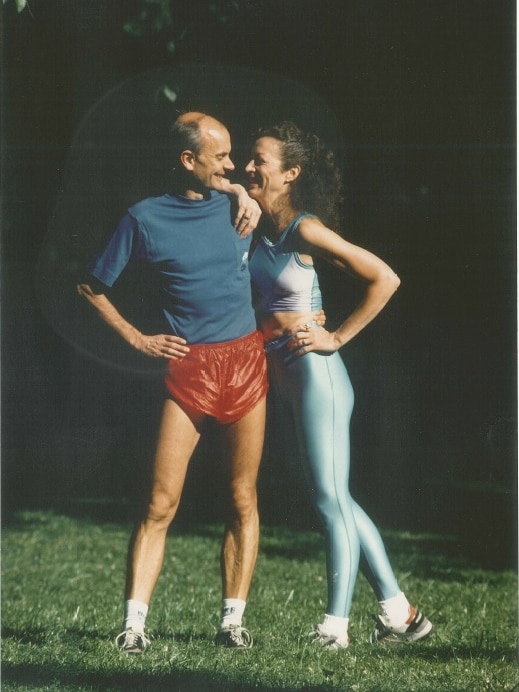 Kathrine Switzer with husband Roger Robinson