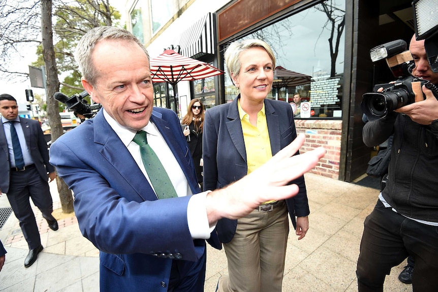 Bill Shorten and Tanya Plibersek