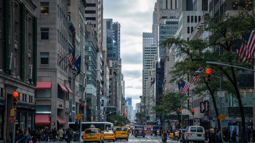 New York City streetscape