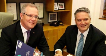 Scott Morrison and Mathias Cormann