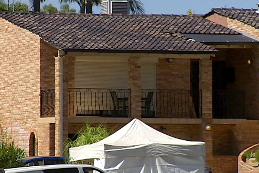 Police are investigating the double murder of a woman and her daughter at this home in Warwick.