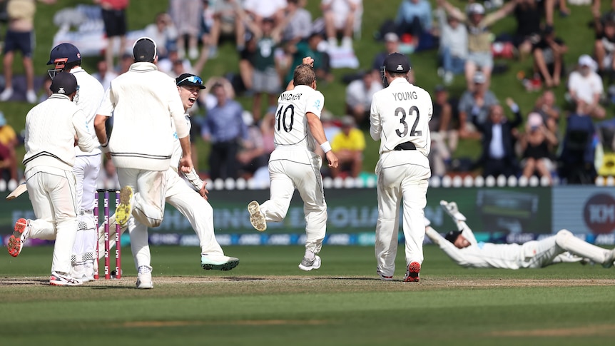 New Zealand beats England by the minimum in Test classic after following-on in Wellington