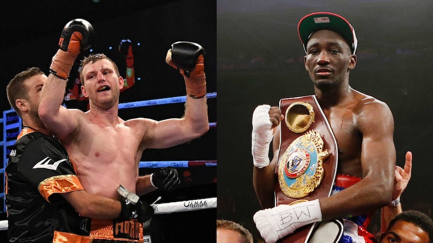 Composite of Jeff Horn and Terence Crawford