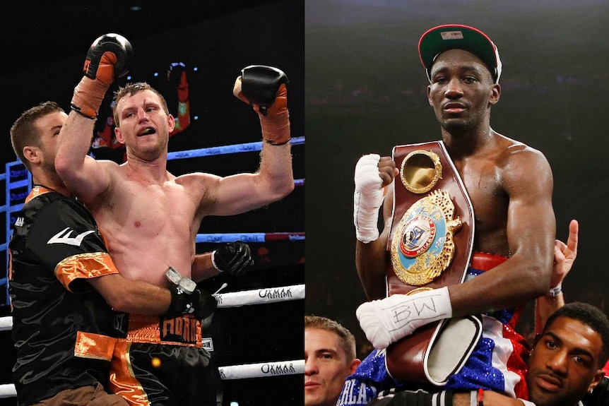 Composite of Jeff Horn and Terence Crawford