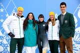 Australia athletes sport official Sochi 2014 uniforms
