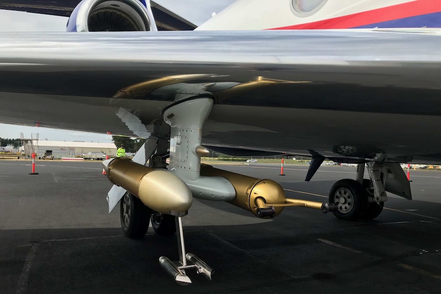 Wing-tip radars on the Gulfstream V research aircraft