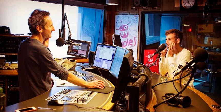 Richard Kingsmill interviewing Flume for 2016 on triple j