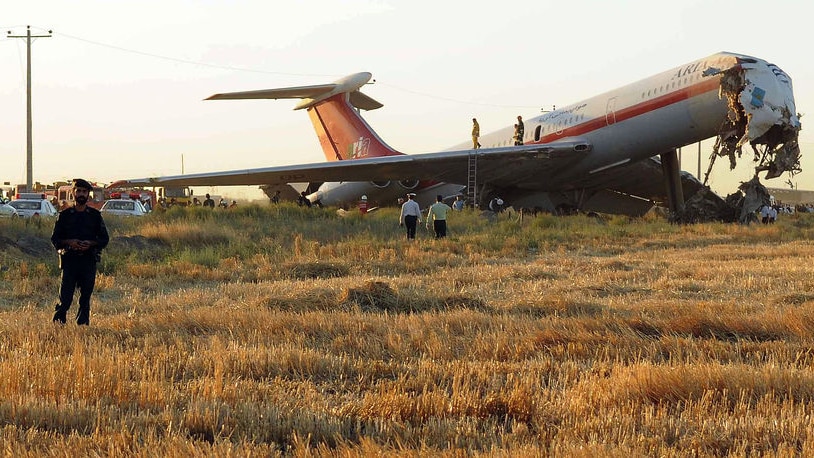 Accident: Aria Air IL62 at Mashhad on Jul 24th 2009, overran the runway