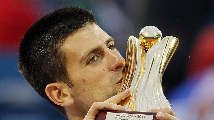 Djokovic's title win in Belgrade now moves him to 27 consecutive match victories.