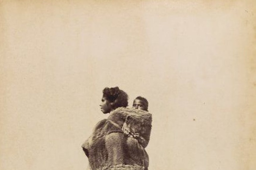 Aboriginal woman and child