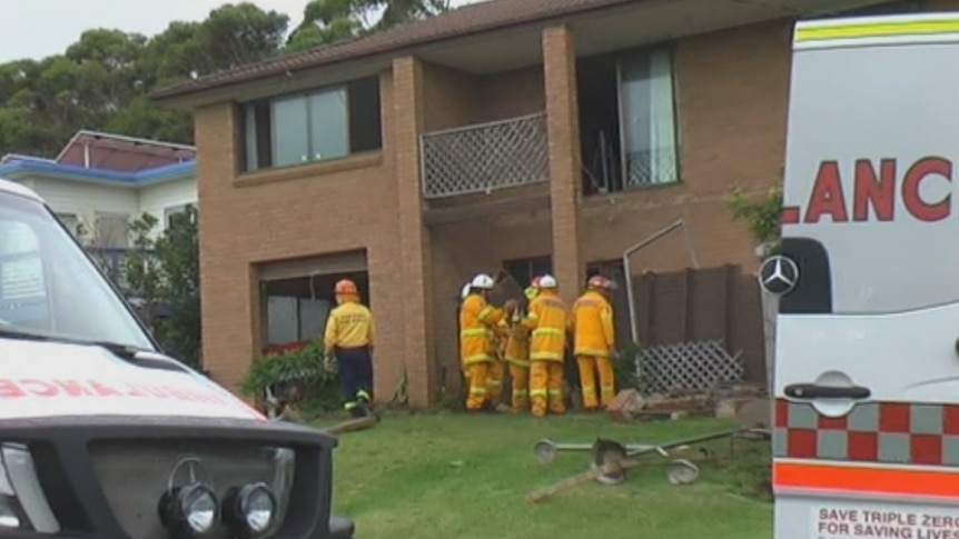 Balcony collapse on the NSW south coast