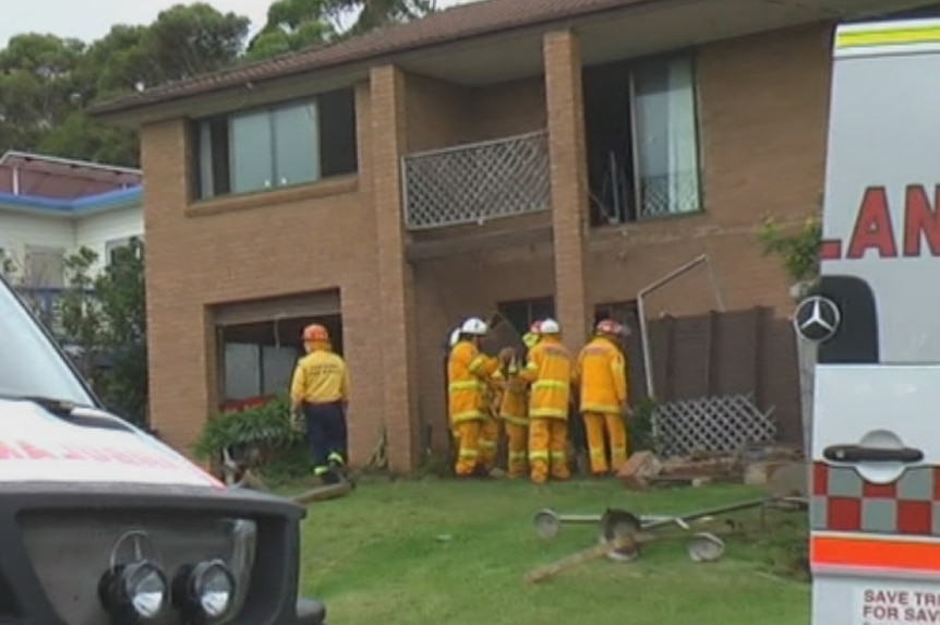 Balcony collapse on the NSW south coast