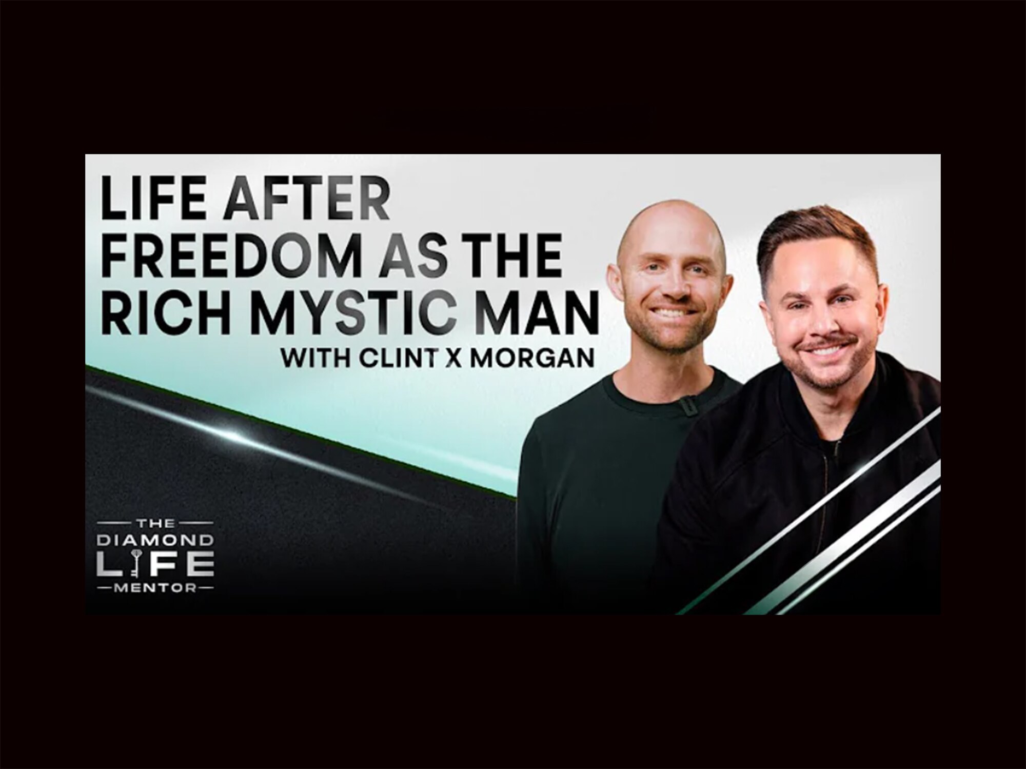 A photo of Clint Morgan and Balazs Kardos from Clint's YouTube channel.