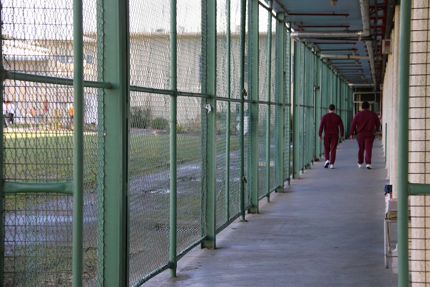 Inmates in prison