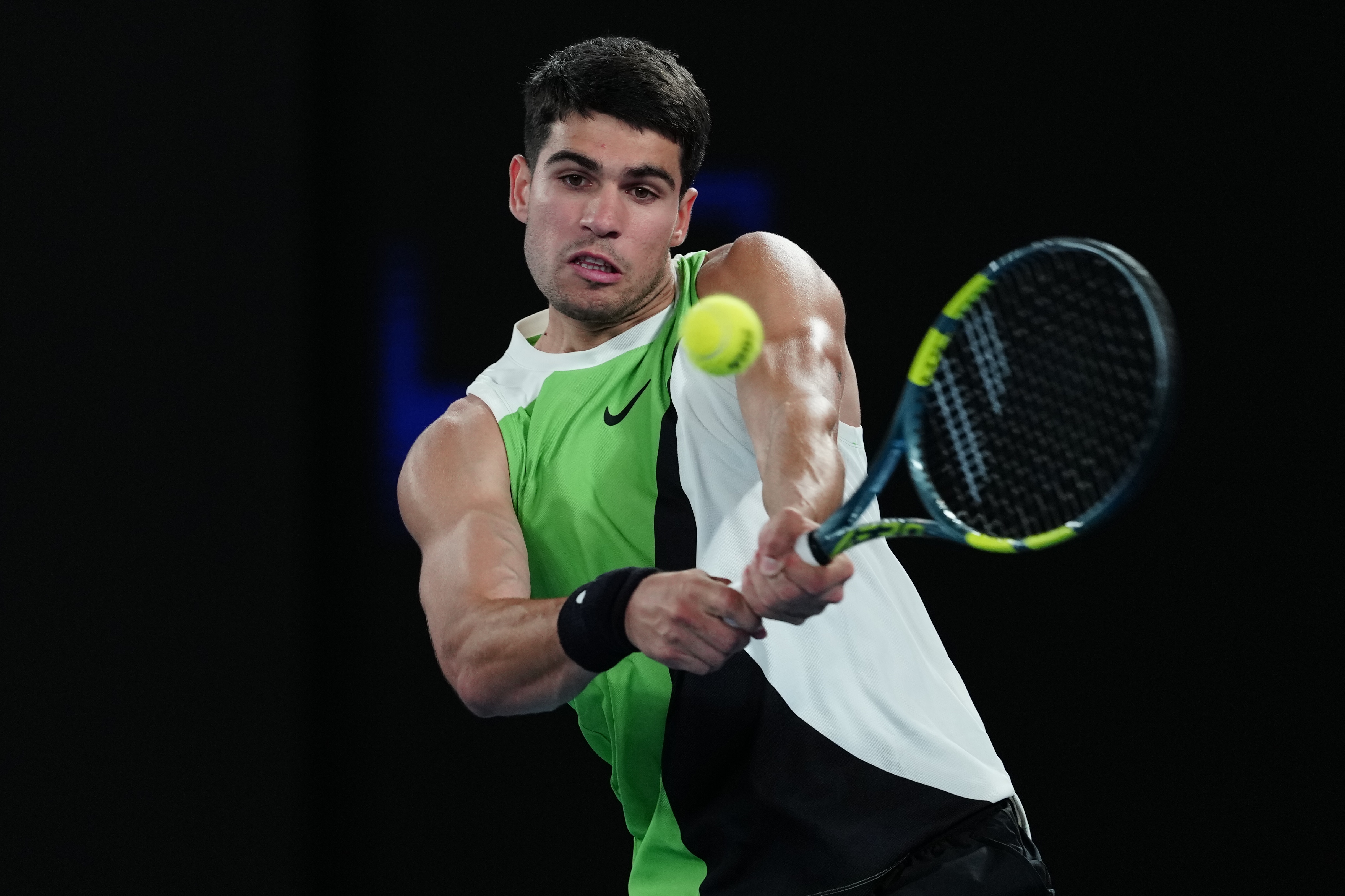 What it's like to play the world number one at the Australian Open