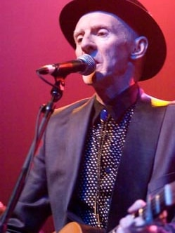 Guitarist with The Pogues, Phil Chevron.