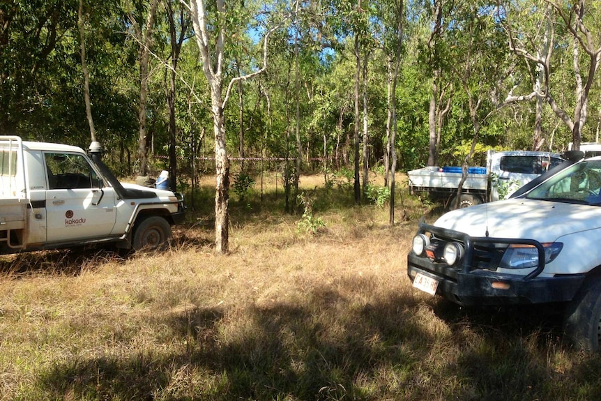 Rangers stationed near a remote section of Kakadu National Park where a man is feared to have been taken by a crocodile.