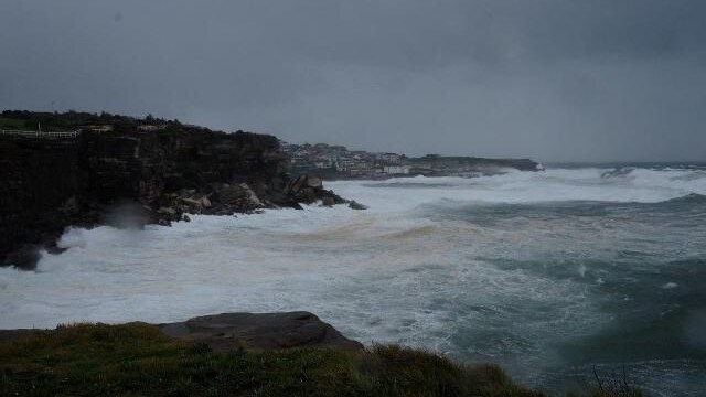 Fierce weather lashes NSW coastline