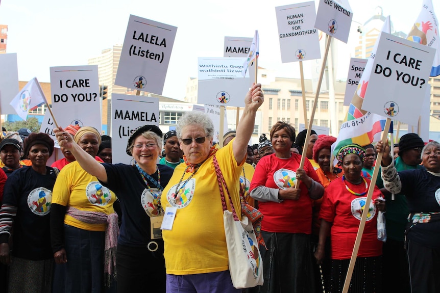 Australian grandmothers in solidarity with their African sisters