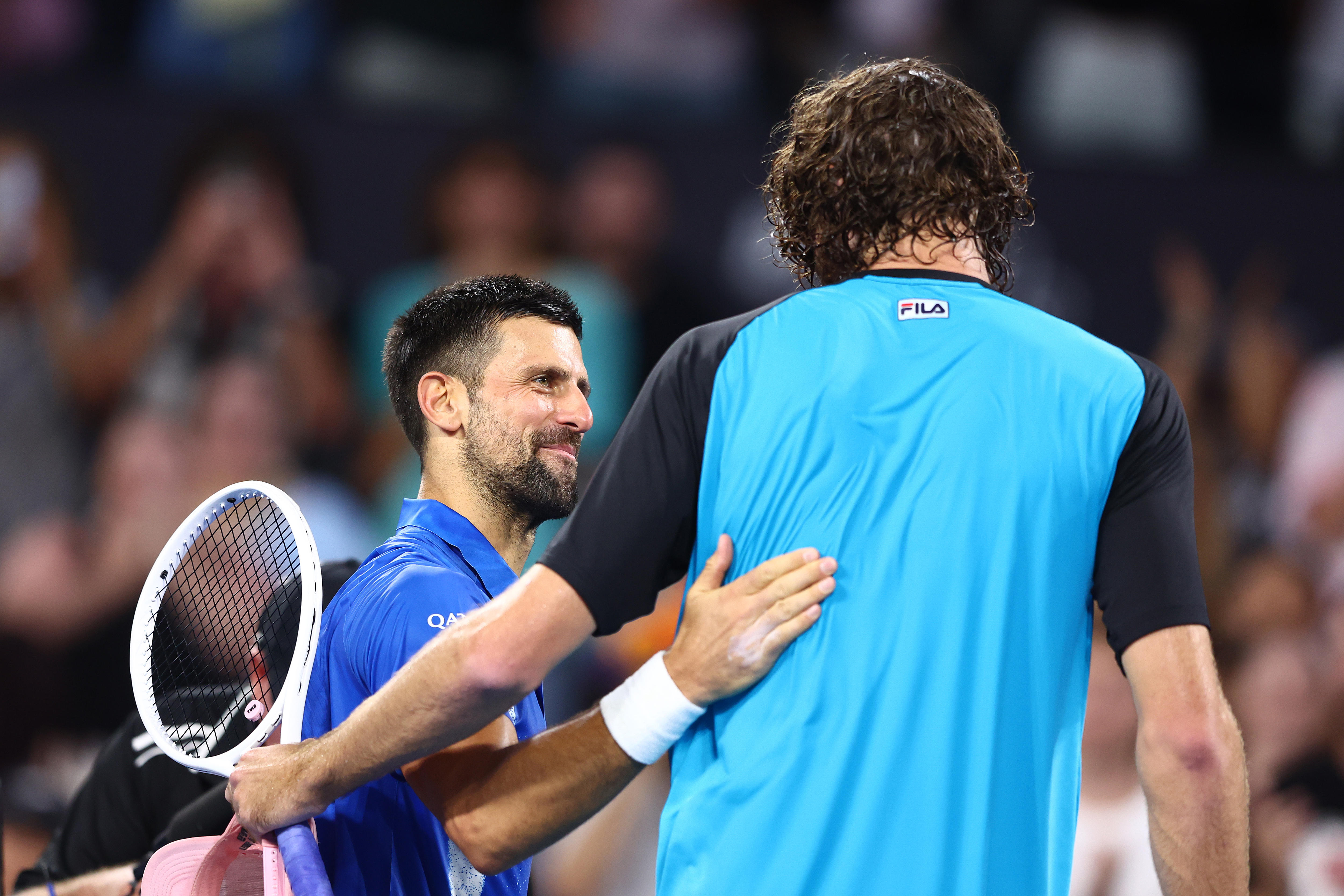 Reilly Opelka stuns Novak Djokovic in giant-killing performance in ...