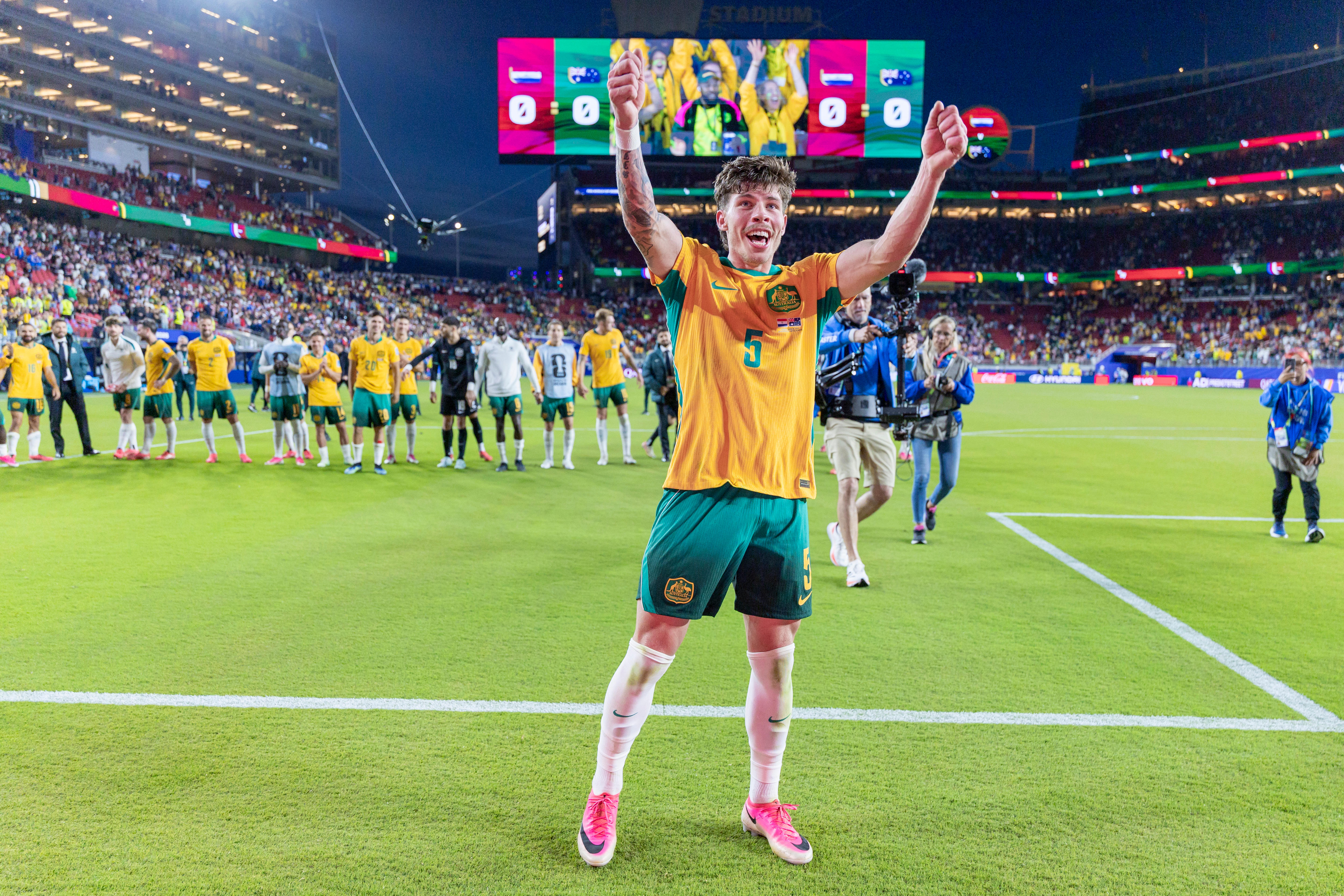 Socceroos heap praise on 'best player' Bos after knockouts progression