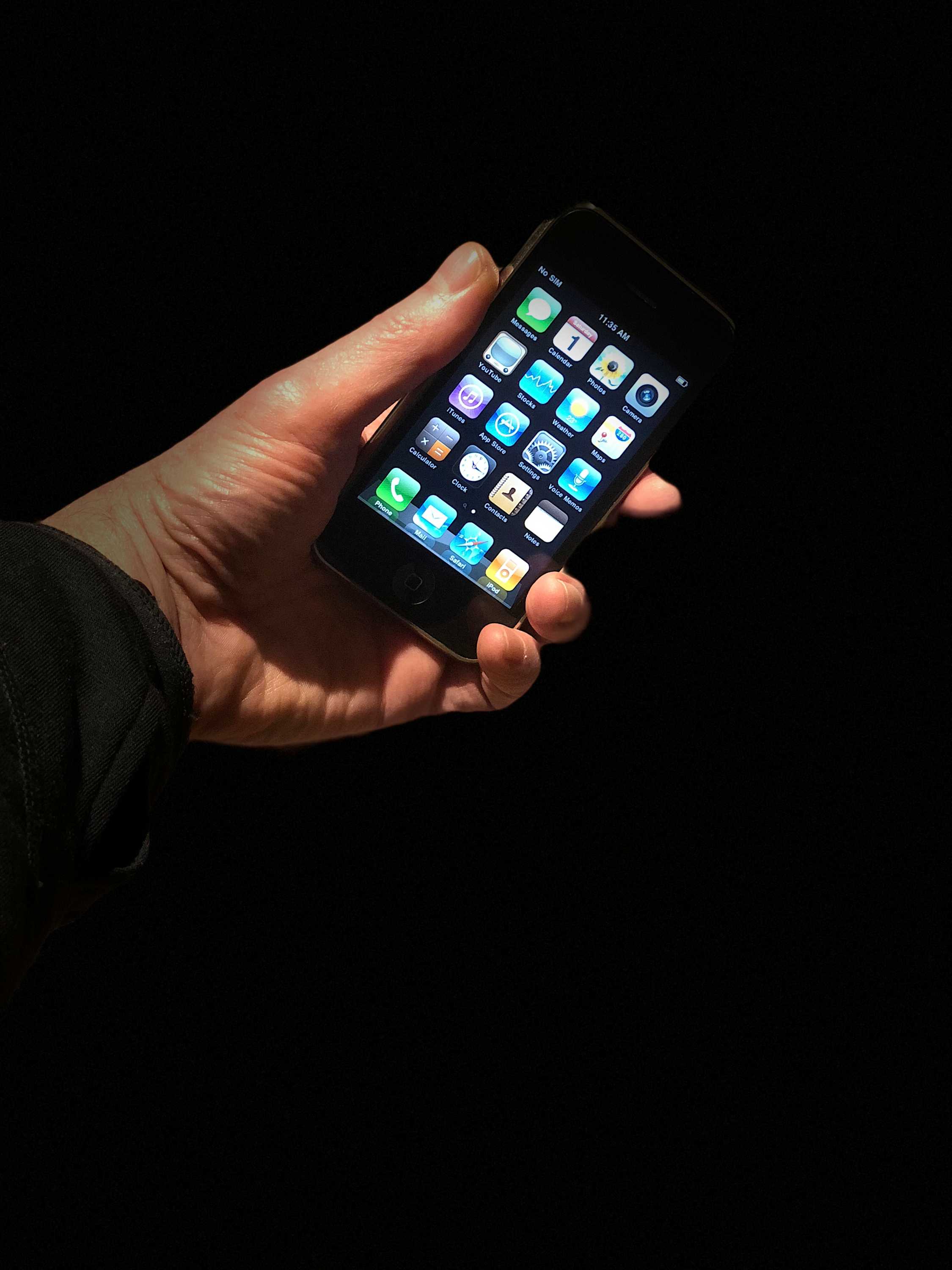 Apple's iPhone 3G, first launched in 2008