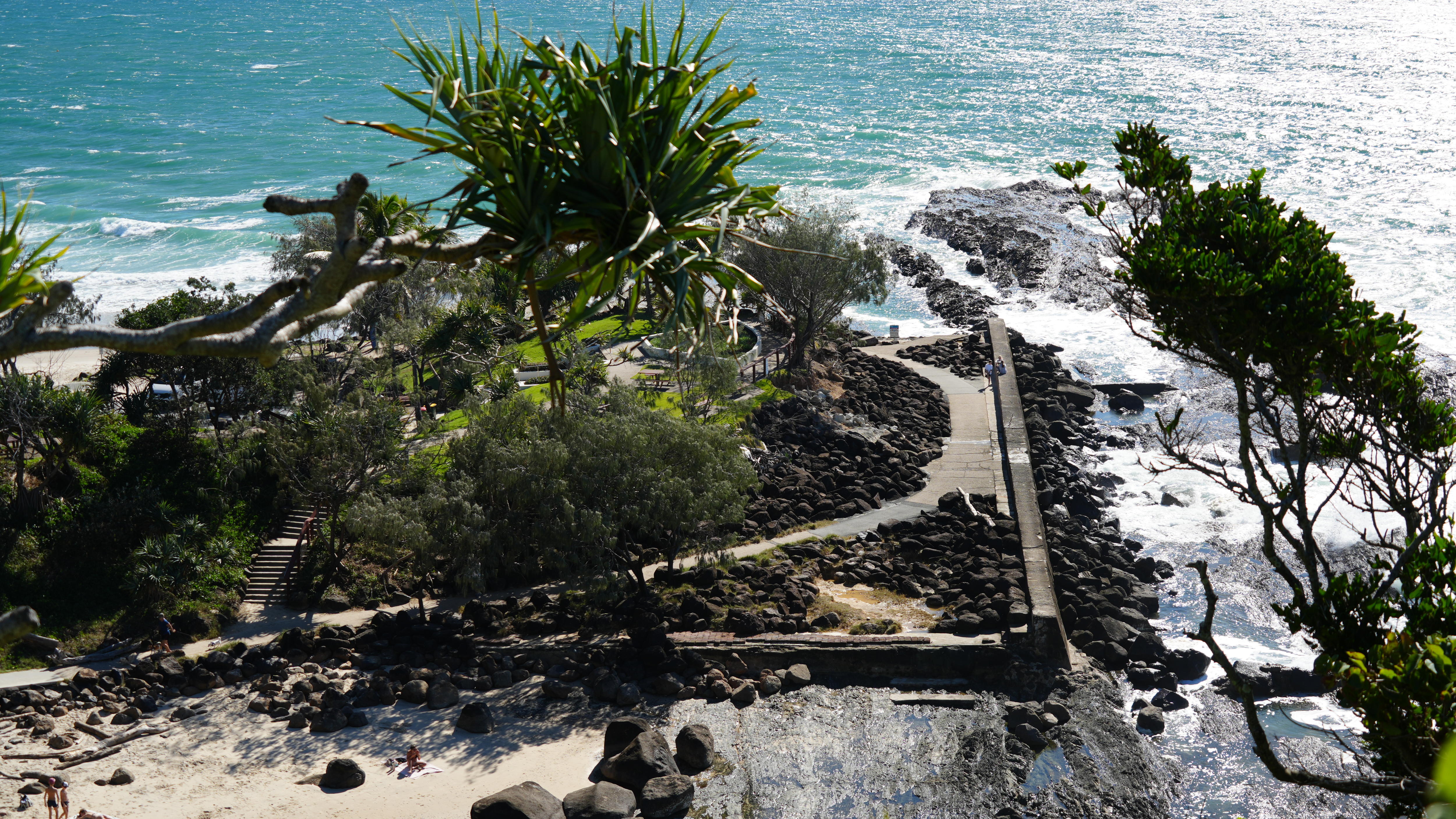 aerial view of Snapper Rocks in 2026