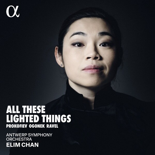 Cover art for conductor Elim Chan's album All These Lighted Things.