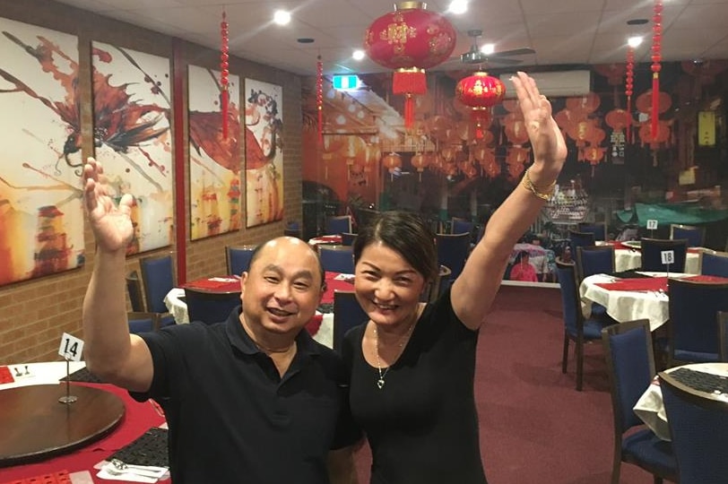 Alice Lim and John Loh prepare for their special Lunar New Year event at Little Malaysia in Morwell, in eastern Victoria.