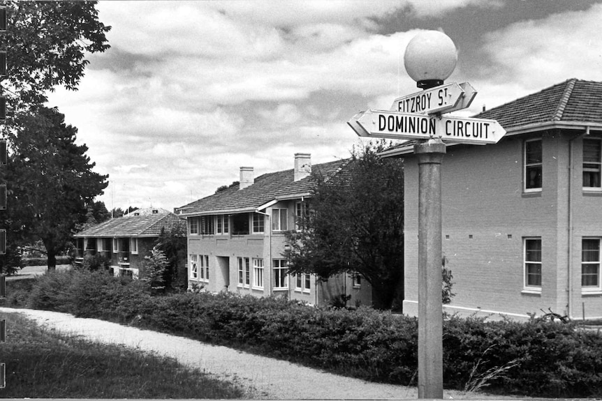 Street light in Forrest 1960s