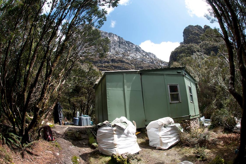The 45-year-old Lake Tahune Hut has been replaced with a new, energy efficient structure, as of April 2018.
