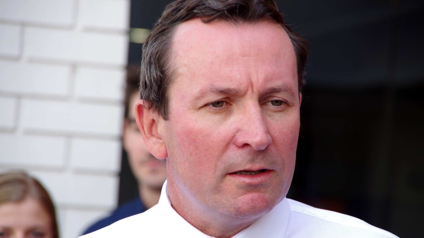 WA Opposition Leader Mark McGowan